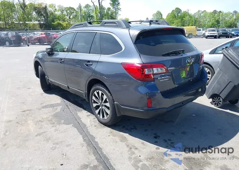 2017 Subaru Outback 3.6R Limited z USA, uszkodzony, nr VIN 4S4BSENC9H3336237